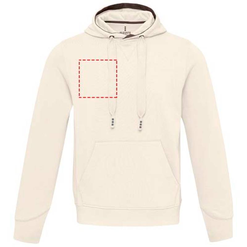 Unisex mikina s kapucňou Laguna, hnedá Sandstone, XXS Unisex mikina s kapucňou Laguna, hnedá Sandstone, XXS