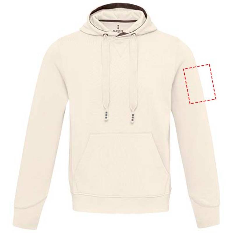 Unisex mikina s kapucňou Laguna, hnedá Sandstone, XXS Unisex mikina s kapucňou Laguna, hnedá Sandstone, XXS