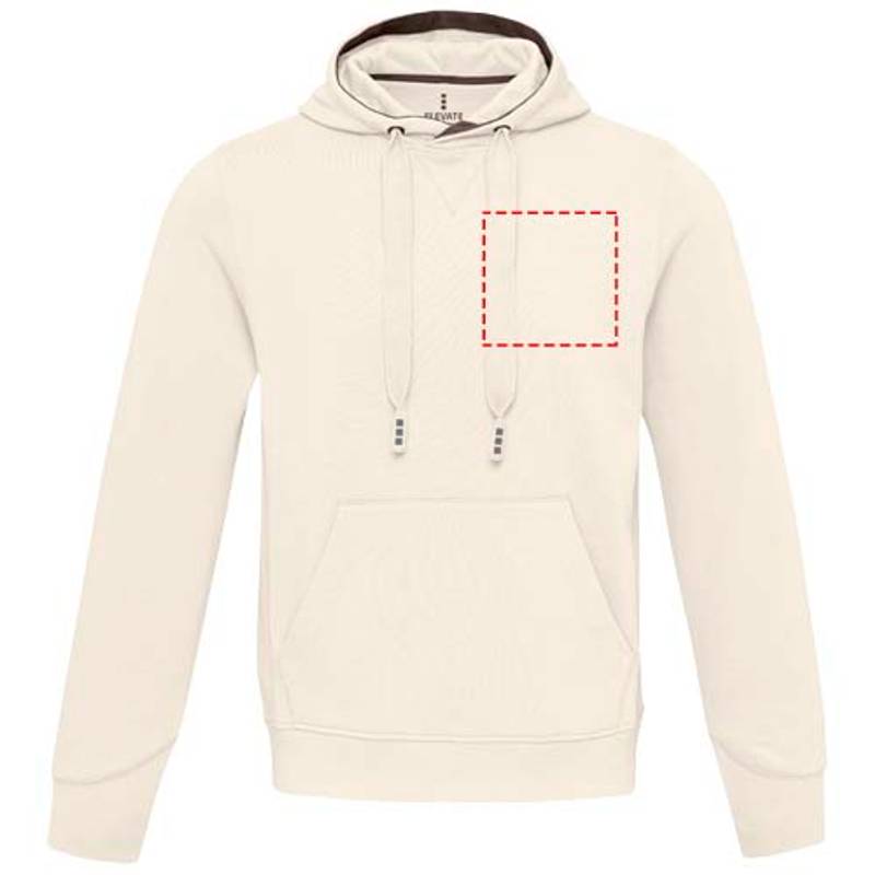 Unisex mikina s kapucňou Laguna, hnedá Sandstone, XXS Unisex mikina s kapucňou Laguna, hnedá Sandstone, XXS