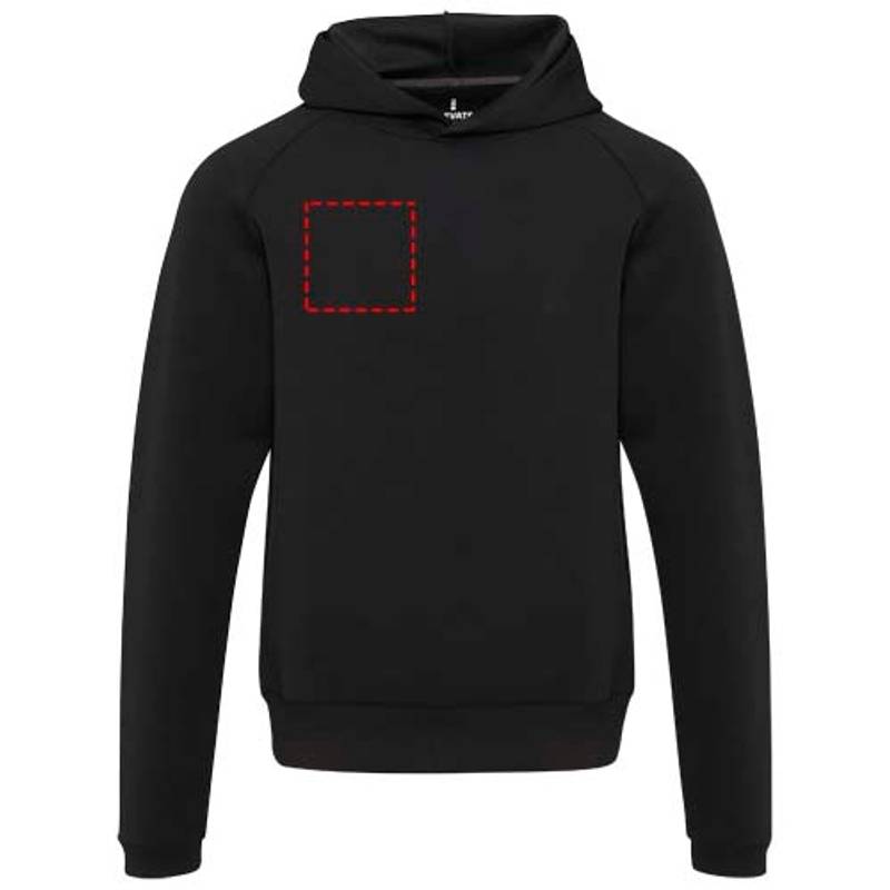 Danali unisex sportovní mikina s kapucí, černá, XS Danali unisex sportovní mikina s kapucí, černá, XS