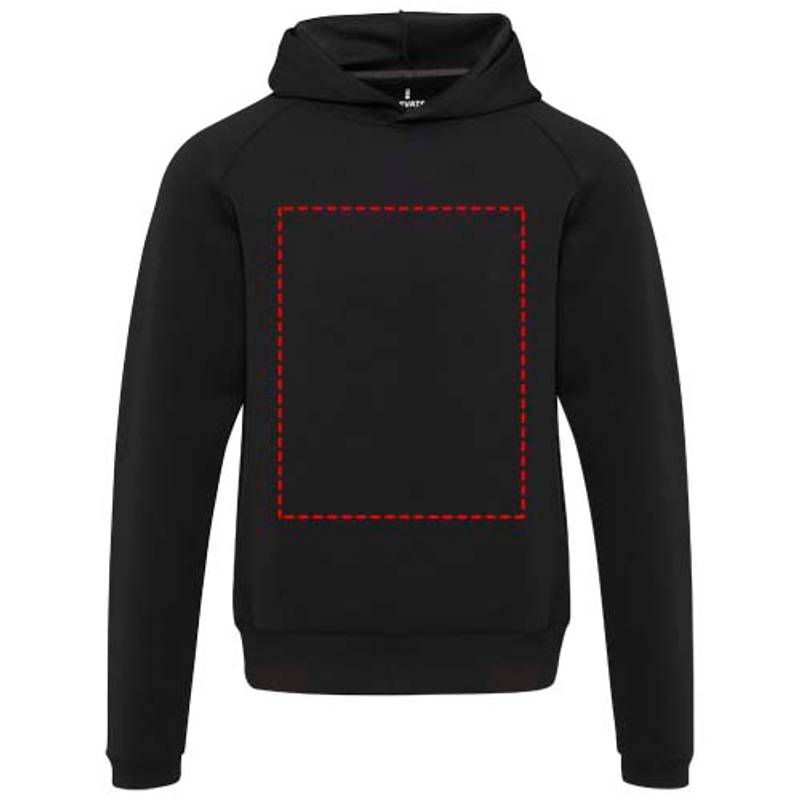 Danali unisex sportovní mikina s kapucí, černá, XS Danali unisex sportovní mikina s kapucí, černá, XS