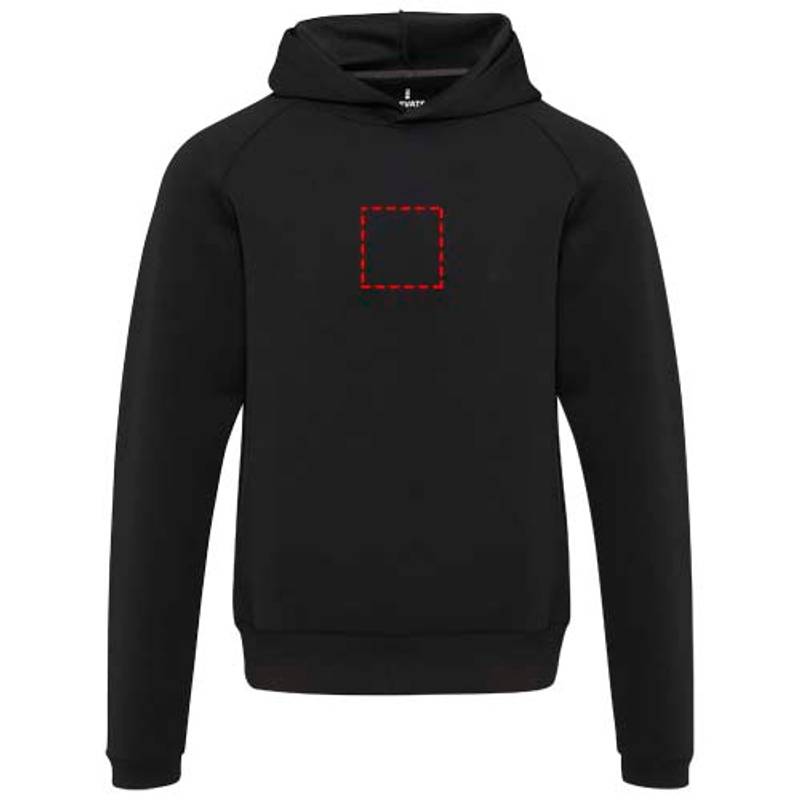 Danali unisex sportovní mikina s kapucí, černá, XS Danali unisex sportovní mikina s kapucí, černá, XS