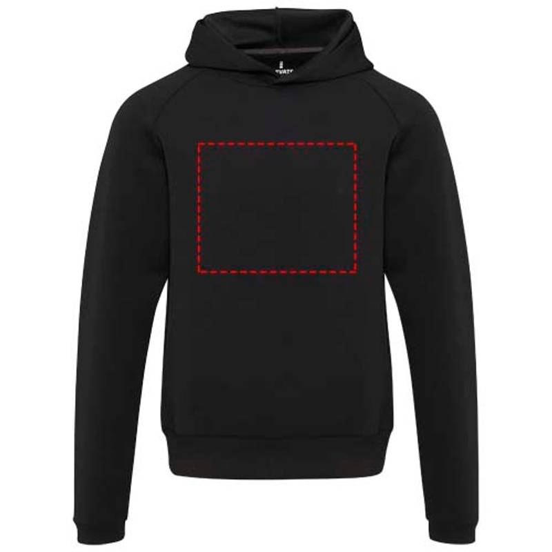 Danali unisex sportovní mikina s kapucí, černá, XS Danali unisex sportovní mikina s kapucí, černá, XS