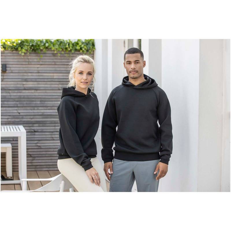 Danali unisex sportovní mikina s kapucí, černá, XS Danali unisex sportovní mikina s kapucí, černá, XS