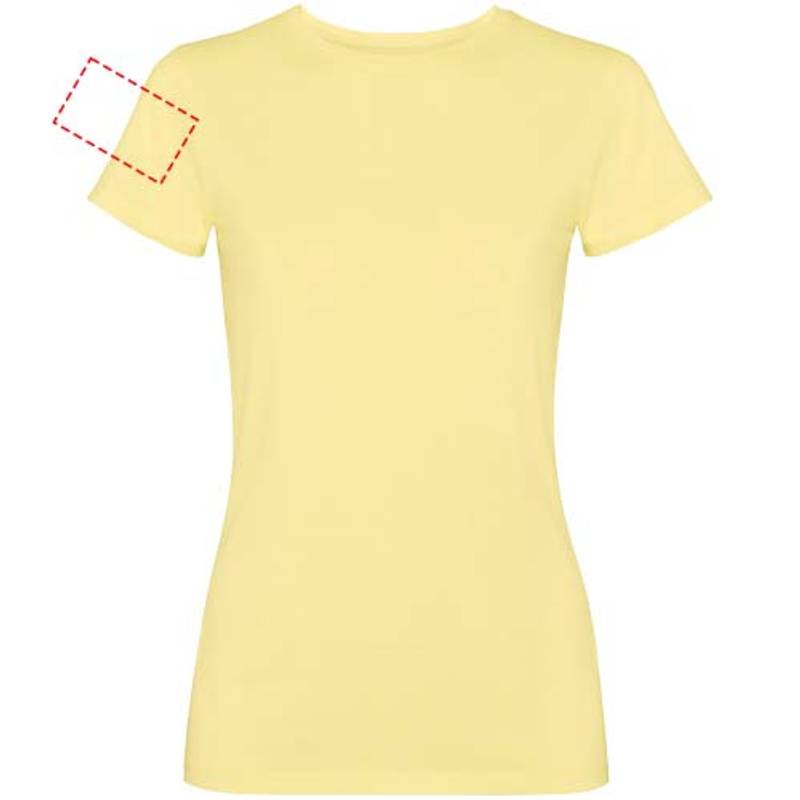 Fiyi dámske tričko s krátkym rukávom, žltá, S Fiyi dámske tričko s krátkym rukávom, žltá, S