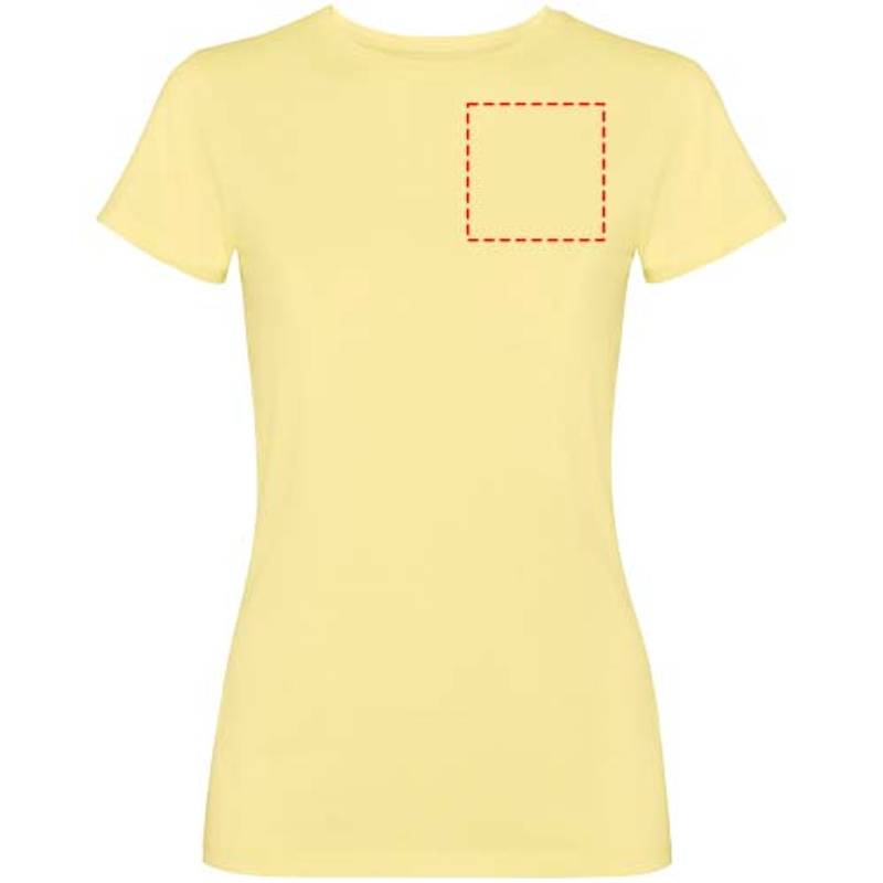 Fiyi dámske tričko s krátkym rukávom, žltá, S Fiyi dámske tričko s krátkym rukávom, žltá, S