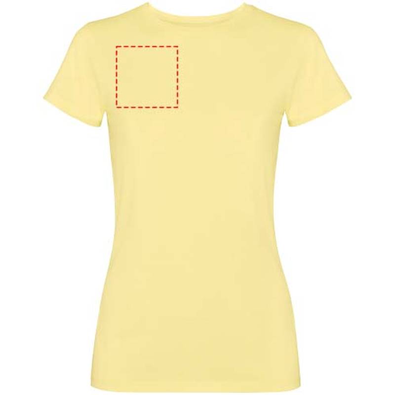Fiyi dámske tričko s krátkym rukávom, žltá, S Fiyi dámske tričko s krátkym rukávom, žltá, S