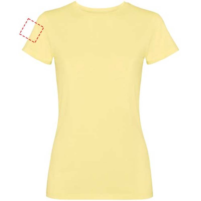 Fiyi dámske tričko s krátkym rukávom, žltá, S Fiyi dámske tričko s krátkym rukávom, žltá, S