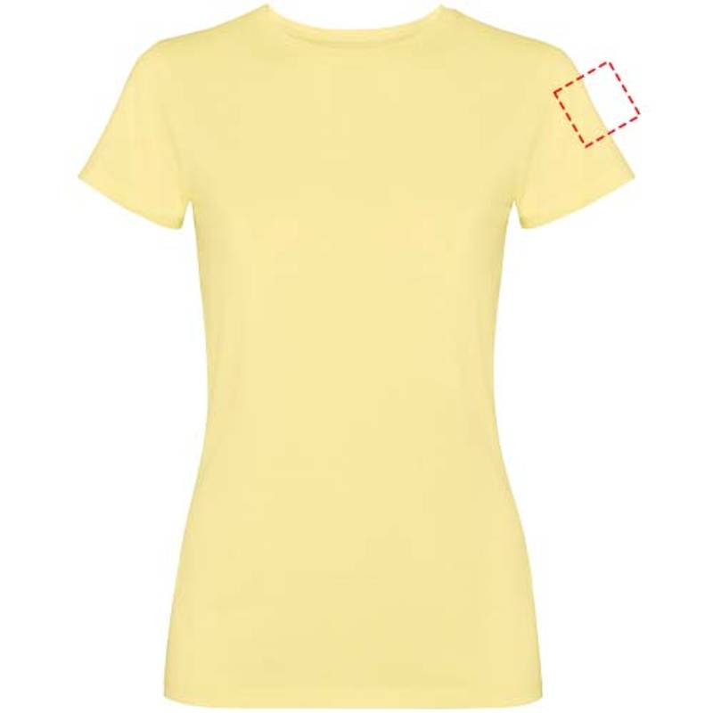 Fiyi dámske tričko s krátkym rukávom, žltá, S Fiyi dámske tričko s krátkym rukávom, žltá, S