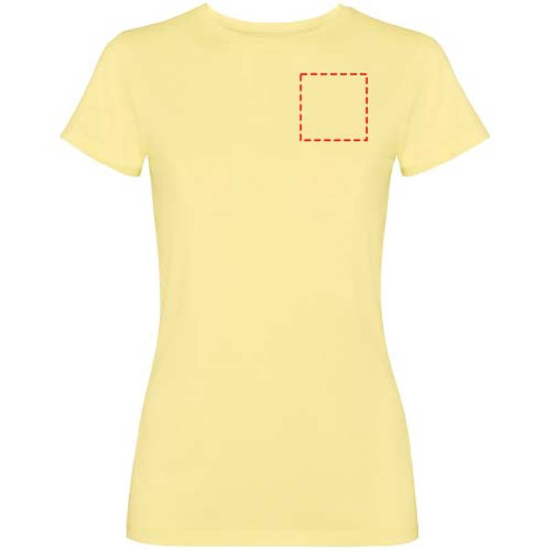 Fiyi dámske tričko s krátkym rukávom, žltá, S Fiyi dámske tričko s krátkym rukávom, žltá, S