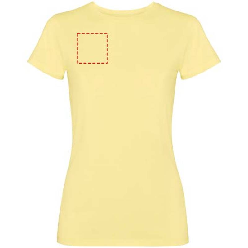Fiyi dámske tričko s krátkym rukávom, žltá, S Fiyi dámske tričko s krátkym rukávom, žltá, S