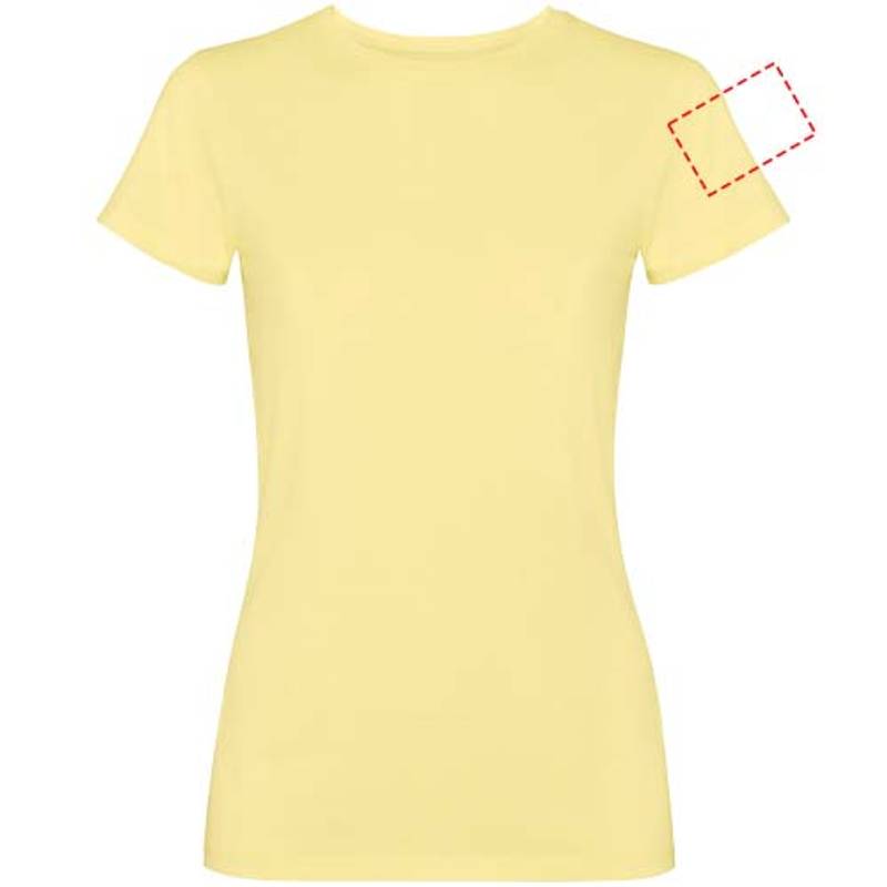 Fiyi dámske tričko s krátkym rukávom, žltá, S Fiyi dámske tričko s krátkym rukávom, žltá, S