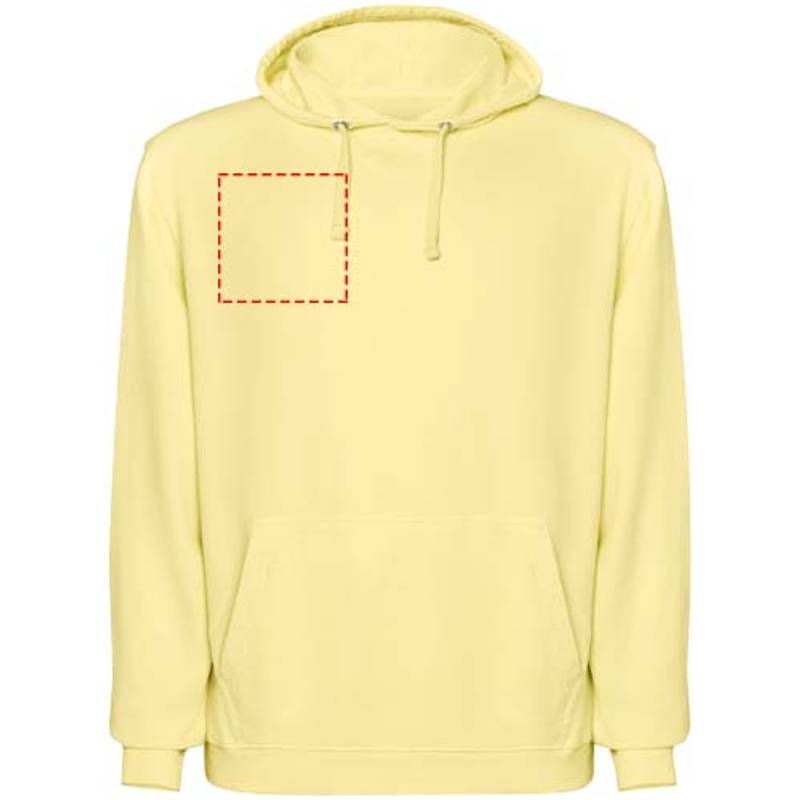 Kenia unisex mikina s kapucňou, oranžová Light, 3XL Kenia unisex mikina s kapucňou, oranžová Light, 3XL