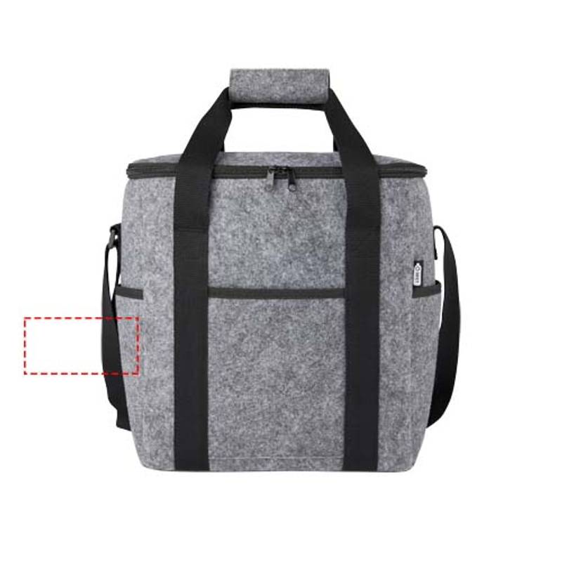 Felta Chladicí taška na láhev z recyklované plsti GRS 21 l, šedá Mid Felta Chladicí taška na láhev z recyklované plsti GRS 21 l, šedá Mid