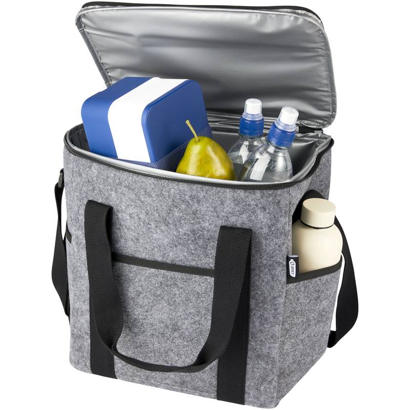 Felta Chladicí taška na láhev z recyklované plsti GRS 21 l, šedá Mid Felta Chladicí taška na láhev z recyklované plsti GRS 21 l, šedá Mid