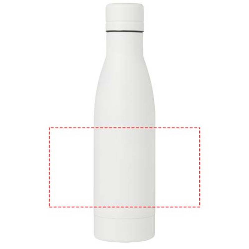 Vasa 500ml medená vákuovo izolovaná fľaša z recyklovanej nerezovej ocele , sivá Titan Vasa 500ml medená vákuovo izolovaná fľaša z recyklovanej nerezovej ocele , sivá Titan