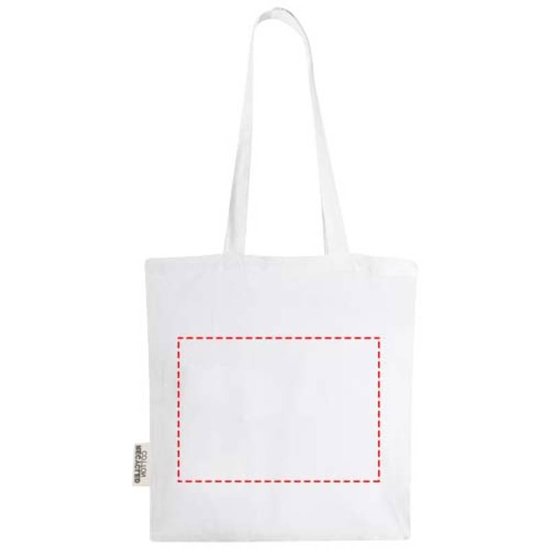 7l taška z recyklovanej bavlny Madras 140 g/m2, hnedá Natural 7l taška z recyklovanej bavlny Madras 140 g/m2, hnedá Natural