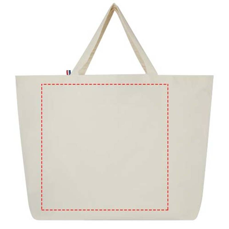 Recyklovaná nákupná taška 200 g/m2 Cannes, hnedá Natural Recyklovaná nákupná taška 200 g/m2 Cannes, hnedá Natural