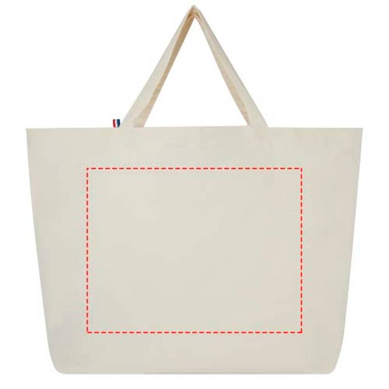 Recyklovaná nákupná taška 200 g/m2 Cannes, hnedá Natural Recyklovaná nákupná taška 200 g/m2 Cannes, hnedá Natural