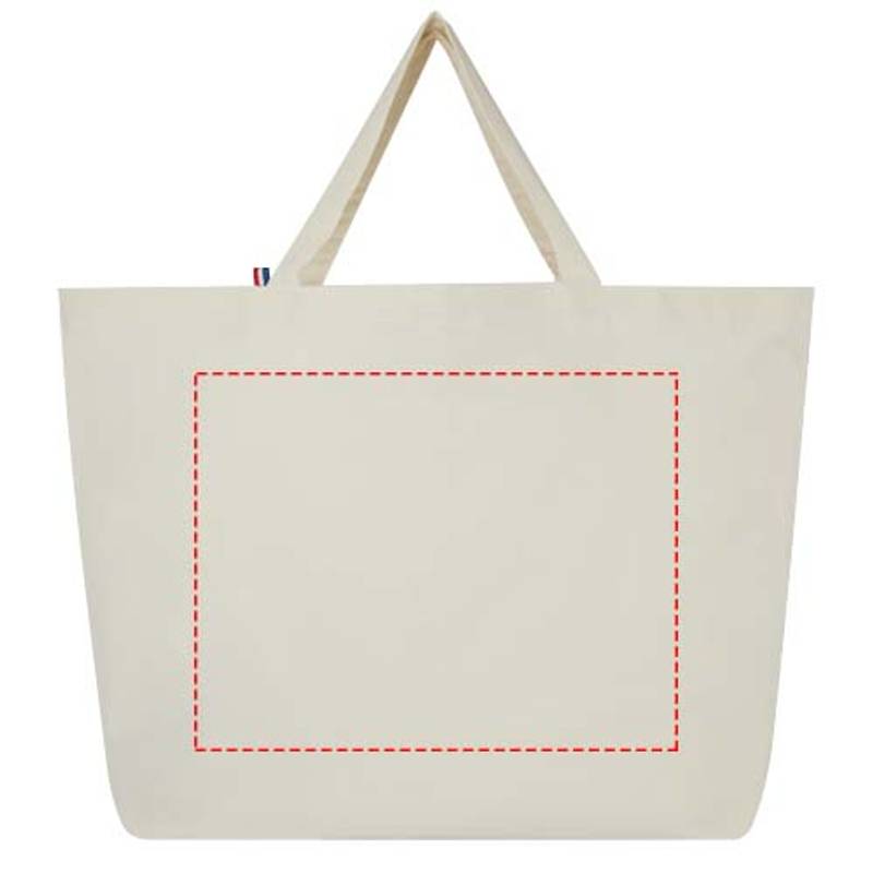 Recyklovaná nákupná taška 200 g/m2 Cannes, hnedá Natural Recyklovaná nákupná taška 200 g/m2 Cannes, hnedá Natural