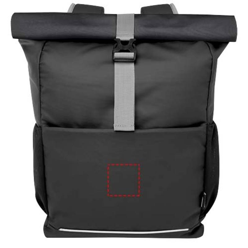 Aqua GRS recyklovaná vodeodolná rolovacia taška na bicykel, 38 cm, 20 l, čierna Aqua GRS recyklovaná vodeodolná rolovacia taška na bicykel, 38 cm, 20 l, čierna