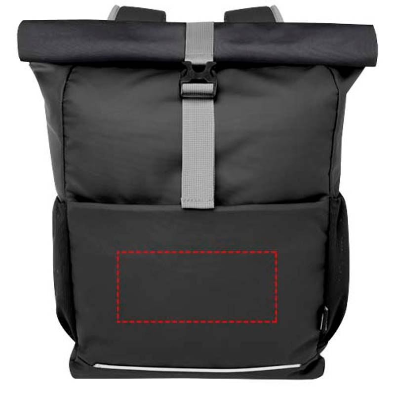 Aqua GRS recyklovaná vodeodolná rolovacia taška na bicykel, 38 cm, 20 l, čierna Aqua GRS recyklovaná vodeodolná rolovacia taška na bicykel, 38 cm, 20 l, čierna