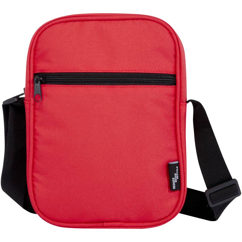 Byron GRS recyklovaná crossbody taška, 2 l, červená Byron GRS recyklovaná crossbody taška, 2 l, červená