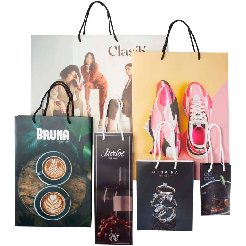 Vzorkovnice s ručně vyráběnými papírovými taškami integra Vzorkovnice s ručně vyráběnými papírovými taškami integra