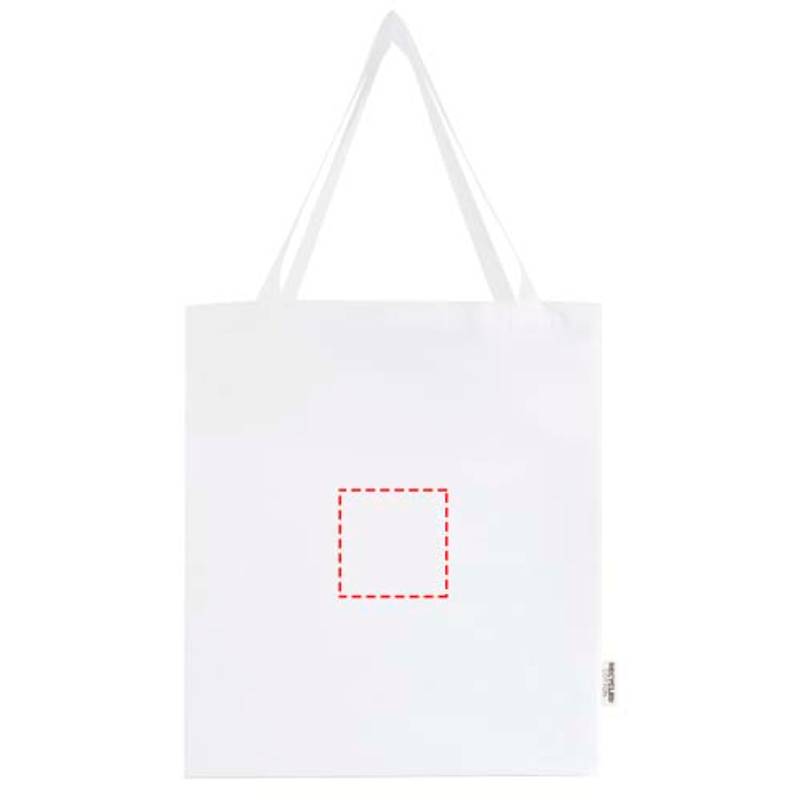 Madras nákupní taška z recyklované bavlny 140g/m² GRS Madras nákupní taška z recyklované bavlny 140g/m² GRS