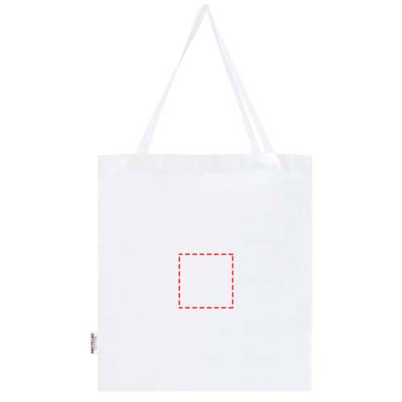 Madras nákupní taška z recyklované bavlny 140g/m² GRS Madras nákupní taška z recyklované bavlny 140g/m² GRS