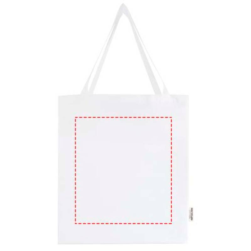 Madras nákupní taška z recyklované bavlny 140g/m² GRS Madras nákupní taška z recyklované bavlny 140g/m² GRS