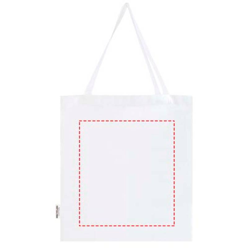 Madras nákupní taška z recyklované bavlny 140g/m² GRS Madras nákupní taška z recyklované bavlny 140g/m² GRS