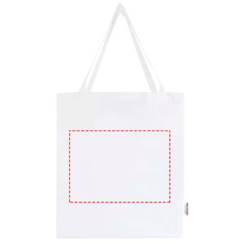 Madras nákupní taška z recyklované bavlny 140g/m² GRS Madras nákupní taška z recyklované bavlny 140g/m² GRS