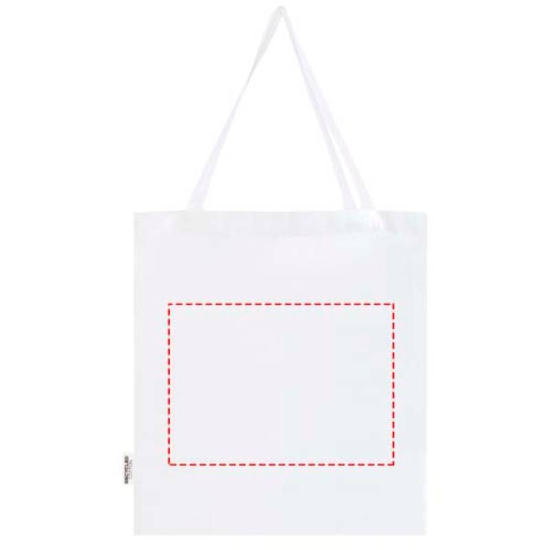 Madras nákupní taška z recyklované bavlny 140g/m² GRS Madras nákupní taška z recyklované bavlny 140g/m² GRS