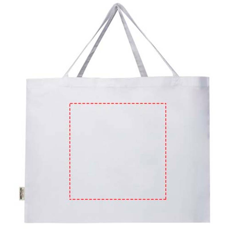 Odessa velká nákupní taška z recyklované bavlny, GRS 220 g/m² Odessa velká nákupní taška z recyklované bavlny, GRS 220 g/m²