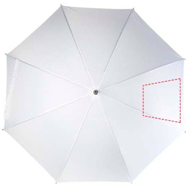 Ibi dáždnik o veľkosti 27", 68,6 cm, biela Ibi dáždnik o veľkosti 27", 68,6 cm, biela