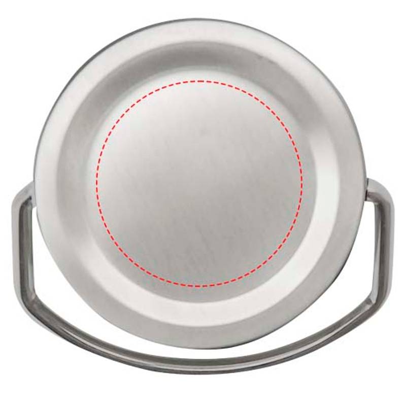 Fľaša na vodu z recyklovanej nerezovej ocele s objemom 500 ml Sedona, biela Fľaša na vodu z recyklovanej nerezovej ocele s objemom 500 ml Sedona, biela