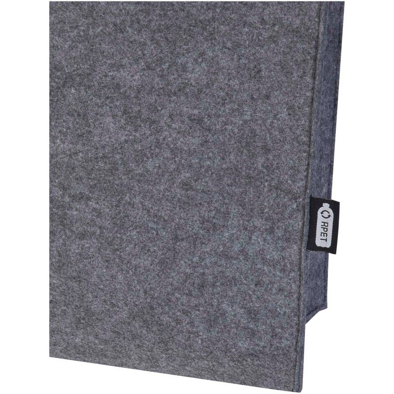 Nákupná taška s klinom z GRS recyklovanej plsti, 20 l Felta, sivá Mid Nákupná taška s klinom z GRS recyklovanej plsti, 20 l Felta, sivá Mid