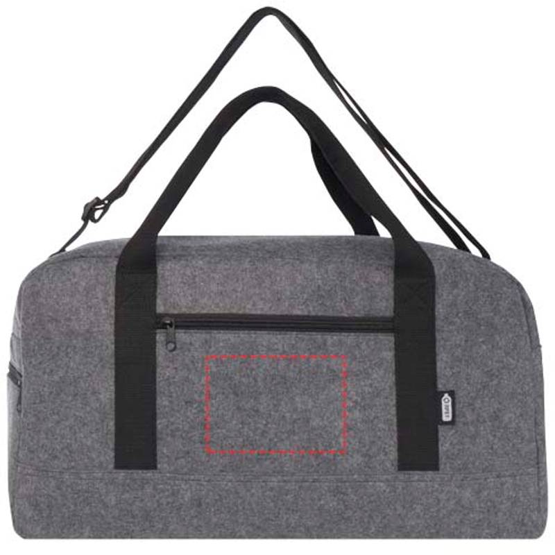 GRS recyklovaná športová taška, 35 l Felta, sivá Mid GRS recyklovaná športová taška, 35 l Felta, sivá Mid