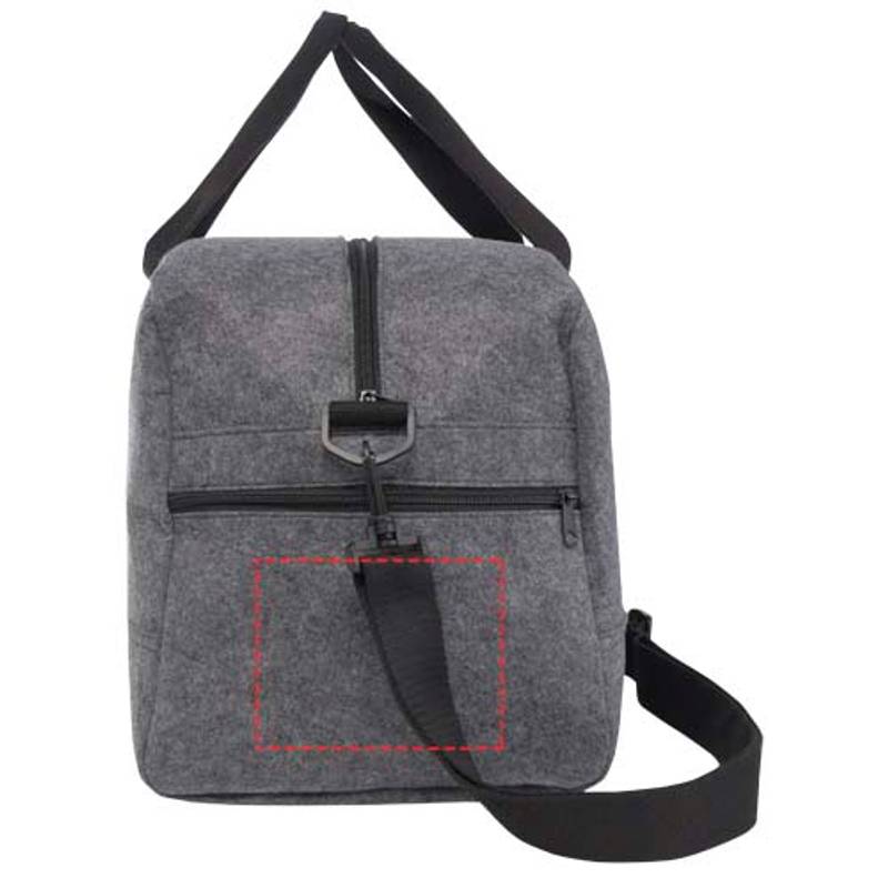 GRS recyklovaná športová taška, 35 l Felta, sivá Mid GRS recyklovaná športová taška, 35 l Felta, sivá Mid