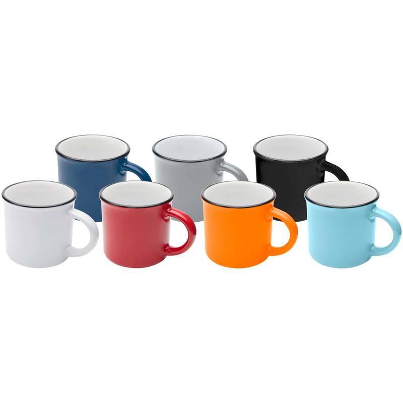 Keramický hrnček s objemom 240 ml Bari, biela Keramický hrnček s objemom 240 ml Bari, biela