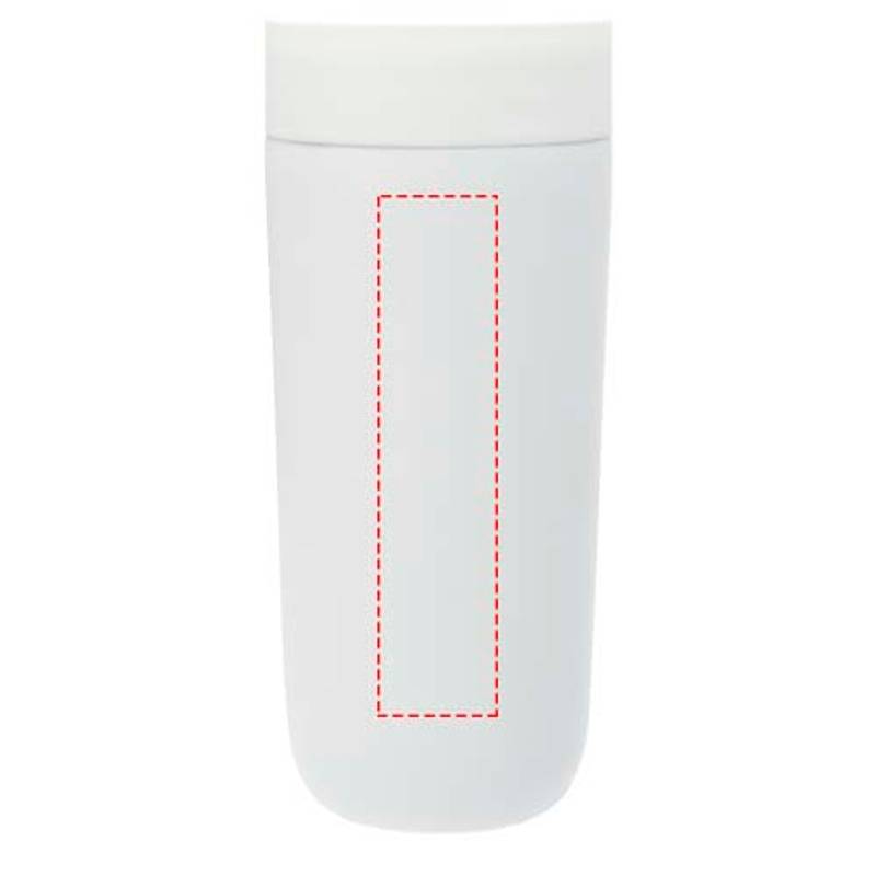 Téglik z nerezovej ocele s objemom 350 ml Camden, biela Téglik z nerezovej ocele s objemom 350 ml Camden, biela