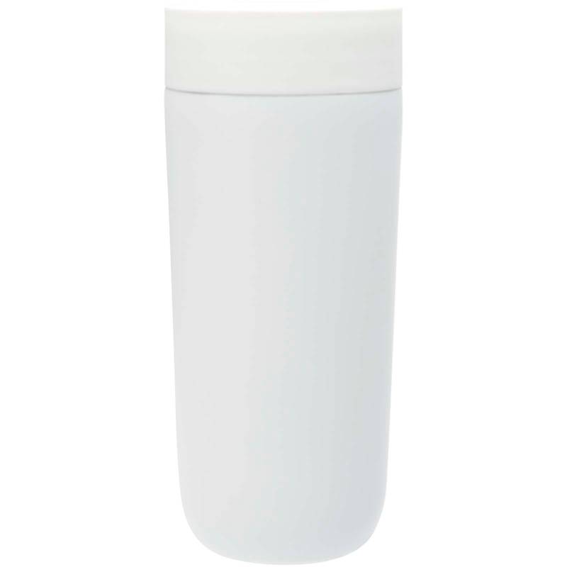 Téglik z nerezovej ocele s objemom 350 ml Camden, biela Téglik z nerezovej ocele s objemom 350 ml Camden, biela