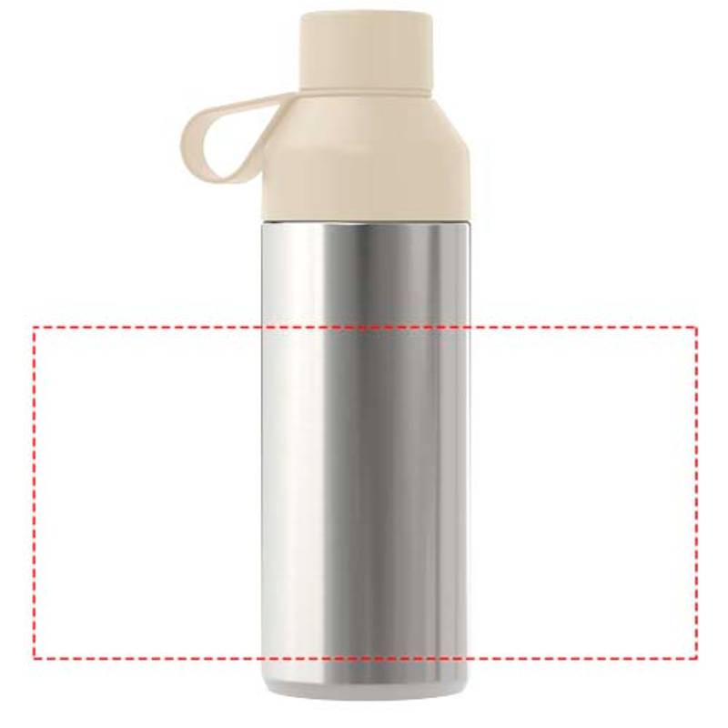 Fľaša na vodu s objemom 620 ml Ocean Bottle Lite, hnedá Sandstone Fľaša na vodu s objemom 620 ml Ocean Bottle Lite, hnedá Sandstone