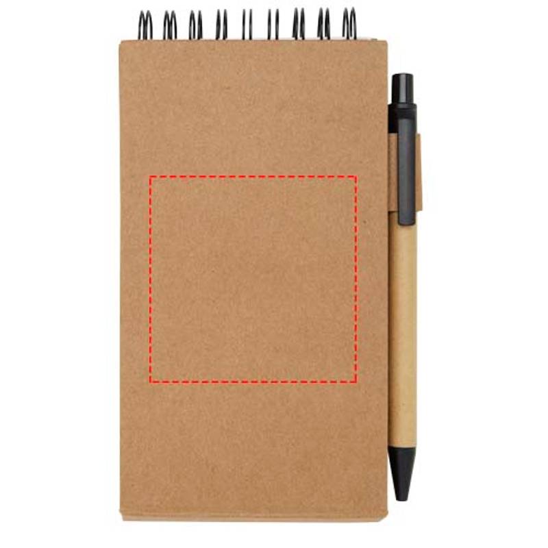 Lepiaci poznámkový blok Flipper s guličkovým perom, hnedá Natural Lepiaci poznámkový blok Flipper s guličkovým perom, hnedá Natural