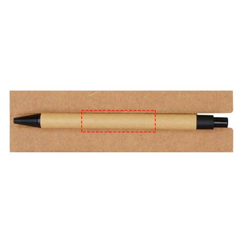 Lepiaci poznámkový blok Flipper s guličkovým perom, hnedá Natural Lepiaci poznámkový blok Flipper s guličkovým perom, hnedá Natural