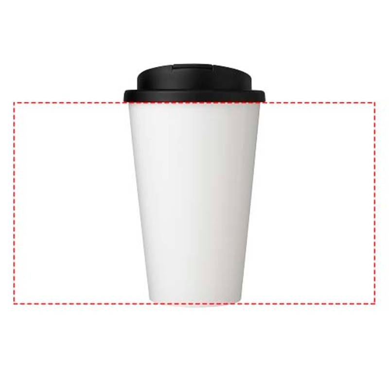 Hrnček Brite-Americano® Eco odolný voči rozliatiu s tepelnou izoláciou a objemom 350 ml, čierna Hrnček Brite-Americano® Eco odolný voči rozliatiu s tepelnou izoláciou a objemom 350 ml, čierna