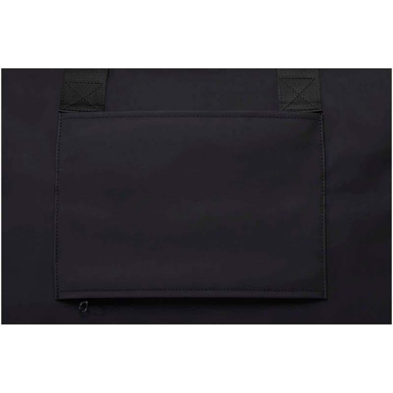 Recyklovaná taška na 15,6″ notebook Turner s certifikací GRS a objemem 36 l, černá Recyklovaná taška na 15,6″ notebook Turner s certifikací GRS a objemem 36 l, černá