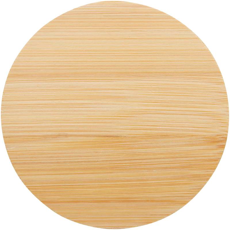 Sklenený hrnček Lenora s objemom 250 ml a bambusovým viečkom, transparentná Sklenený hrnček Lenora s objemom 250 ml a bambusovým viečkom, transparentná