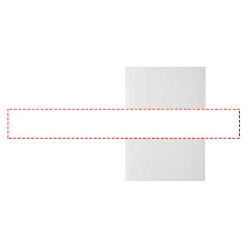 Poznámkový blok A5 s mäkkou väzbou Novella Austen – 50 listov, biela Poznámkový blok A5 s mäkkou väzbou Novella Austen – 50 listov, biela